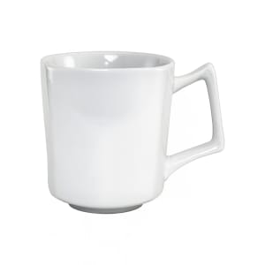 129-QP17 12 oz Quad™ Cup - Porcelain, European White