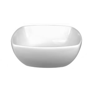 129-QP31 6 oz Square Quad™ Fruit Dish - Porcelain, European White