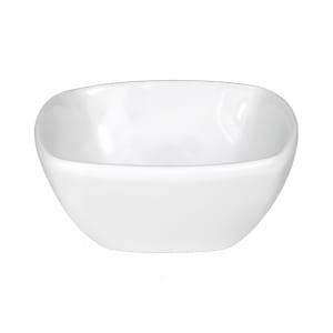 129-QP30 2 oz Square Quad™ Sauce Dish - Porcelain, European White