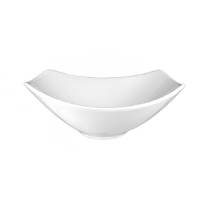 129-QP39 16 oz Rectangular Quad™ Bowl - Porcelain, European White