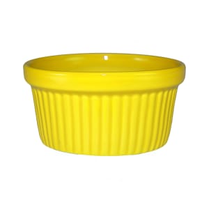 129-RAMF3Y 3 oz Buffet Ramekin - Ceramic, Yellow