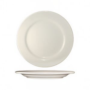 129-RO21 12" Round Roma™ Plate - Ceramic, American White