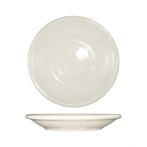 129-RO2 6" Round Roma™ Saucer - Ceramic, American White