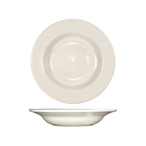 129-RO3 10 oz Round Roma™ Soup Bowl - Ceramic, American White