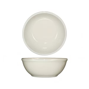 129-RO24 11 oz Round Roma™ Oatmeal/Nappie Bowl - Ceramic, American White