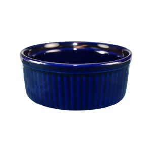 129-RAMF10CB 8 oz Cancun™ Ramekin - Ceramic, Cobalt Blue