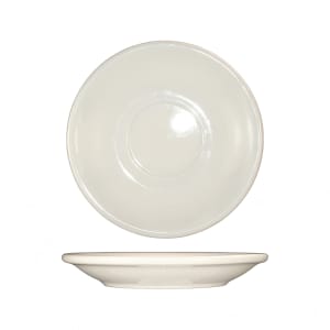 129-RO36 5 1/8" Round Roma™ Saucer - Ceramic, American White