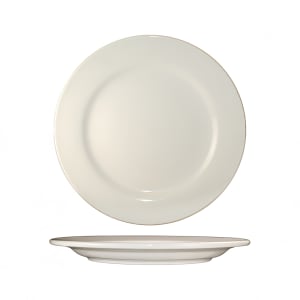 129-RO5 5 1/2" Round Roma™ Plate - Ceramic, American White