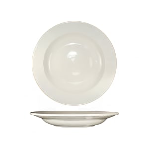 129-RO116 16 oz Round Roma™ Pasta Bowl - Ceramic, American White