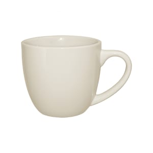 129-RO56 8 oz Roma™ Cappuccino Cup - Ceramic, American White