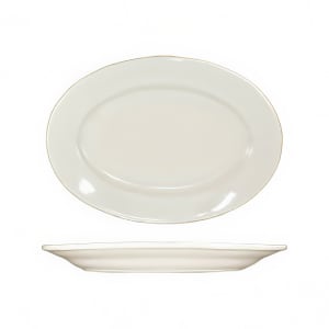 129-RO47 8 1/4" x 5 7/8" Oval Roma™ Platter - Ceramic, American White