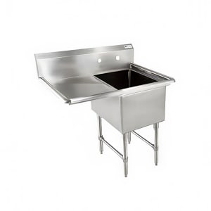 416-1B182441D18L 40" 1 Compartment Sink w/ 18"L x 24"W Bowl, 14" Deep