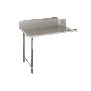 416-CDT6S36GBKL Straight Clean Dishtable w/ Galvanized Legs, 36x30", R-L