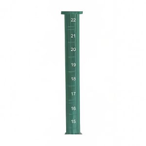 416-EPP13G 13" Stationary Epoxy Coated Post