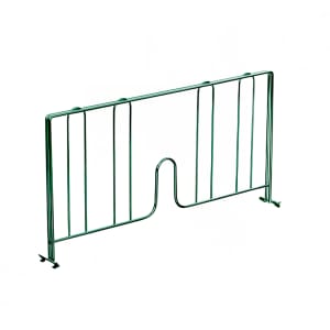 416-EPSD18GB Wire Shelving Divider - 18" x 8", Green