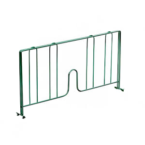 416-EPSD21GB Wire Shelving Divider - 21" x 8", Green