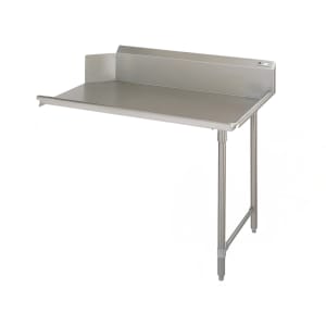416-JDTC2036R 36" Clean Dishtable w/ 16 ga Stainless Legs, L to R