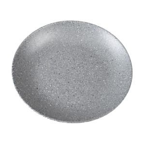 151-223909121 9" Round Melamine Dinner Plate, Gray