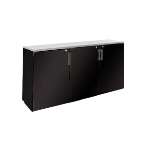 381-BD72 72" Non-Refrigerated Back Bar Storage Cabinet, 24"D