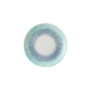 893-FSBLEVP81 8 2/3" Round Studio Prints® Fusion Coupe Plate - Ceramic, Aquamarine
