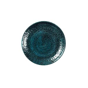 893-HCBLEVP61 6 1/2" Round Studio Prints® Homespun Chroma Coupe Plate - Ceramic, Marine