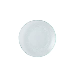 893-GLCLOP291 11 5/8" Round Isla Glass Plate - Glass, Clear Organic Glass