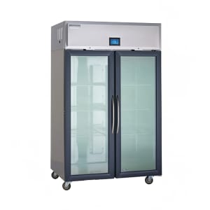 032-GAH1GH 1/2 Height Insulated Mobile Heated Cabinet w/ (3) Shelves, 208-240v/1ph
