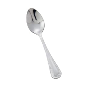 080-000509 4 3/4" Demitasse Spoon with 18/0 Stainless Grade, Dots Pattern