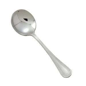 080-003604 5 7/8" Bouillon Spoon with 18/8 Stainless Grade, Deluxe Pearl Pattern