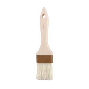 080-WFB20 2" Flat Pastry Basting Brush w/ Boar Hair Bristles & Wooden Handle