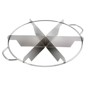 080-SCU6 6 Cut Pie Cutter, Stainless Steel