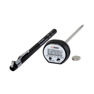080-TMTDG1 Digital Pocket Thermometer w/ 4 3/4" Stem, -40 to 302 Degrees F