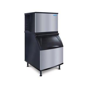 700-KYT0500W161K400 560 lb Half Cube Ice Machine w/ Bin - 365 lb Storage, Water Cooled, 115v