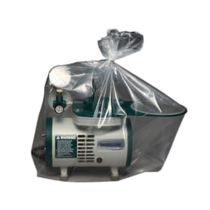 909-BOR15F1824 Medical Equipment Cover for Concentrators & Ventilators - 24" x 18", Polyethylene, Clear