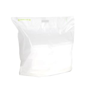 909-FT242011 Fast Take® Tamper-Evident Carryout Bag w/ Handle - 24"W x 20"L, White