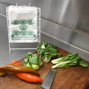 909-PCFRI6507 Printed Portion Control Food Storage Bags - 7" x 6 1/2", Poly