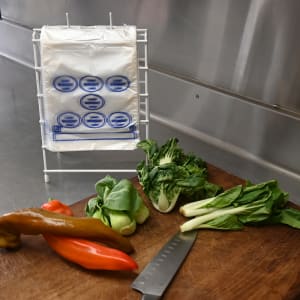 909-PCMON6507 Printed Portion Control Food Storage Bags - 7" x 6 1/2", Poly