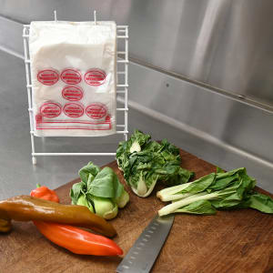 909-PCWED6507 Printed Portion Control Food Storage Bags - 7" x 6 1/2", Poly