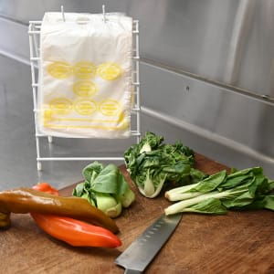 909-PCTUE6507 Printed Portion Control Food Storage Bags - 7" x 6 1/2", Poly