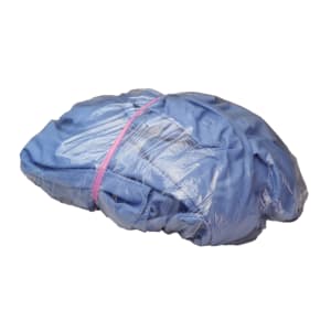 909-WSB2839 Water Soluble Bag w/ Tie Tape Closure - 28"W x 39"L, Clear
