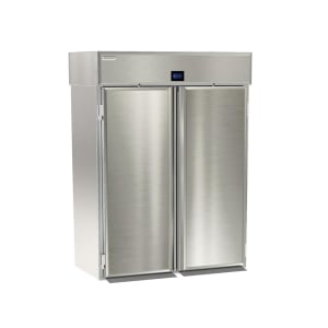 032-GARRT2PS 66" Two Section Roll Thru Refrigerator, (4) Left/Right Hinge Solid Doors, 115v