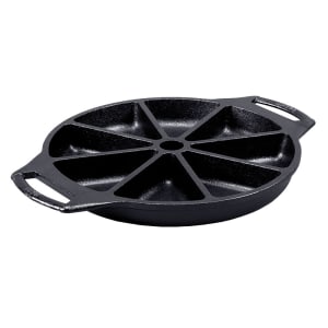 261-BW8WP 8 Section Cast Iron Wedge Pan w/ Handles