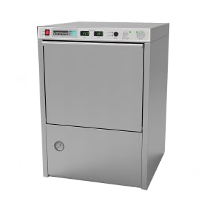 462-UH130BMAX2081 High Temp Rack Undercounter Dishwasher w/ 25 Racks/hr, Built-in Booster,208v/1ph