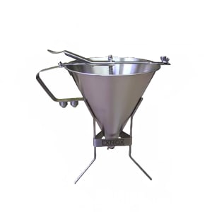 027-EX180014 Sauce Funnel w/ 2 qt Capacity & 3 Nozzles, Stainless