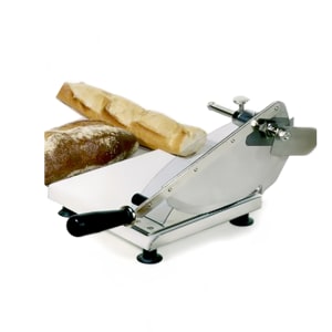 027-703SF1P Manual Bread Slicer w/ Adjustable Stopper, Stainless Steel
