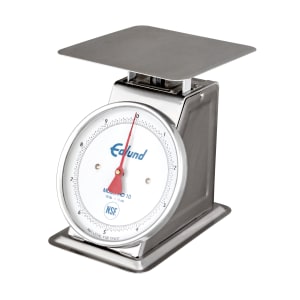 034-HD10 Top Loading Counter Scale, Fixed Dial Sloped Face, 10 lb x 1/2 oz