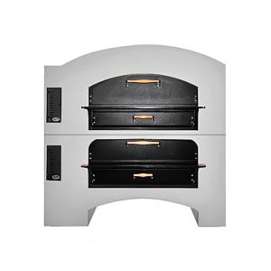 840-MB60STACKEDNG Double Pizza Deck Oven, Natural Gas