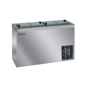 050-DC4SSE 54" Stand Alone Ice Cream Dipping Cabinet w/ 10 Tub Capacity - Stainless, 115v