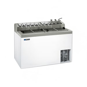 050-FLR80SE 54" Ice Cream Topping Unit w/ Refrigerated Base - Stainless, 115v