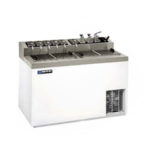 050-FLR80 54" Ice Cream Topping Unit w/ Refrigerated Base - White, 115v